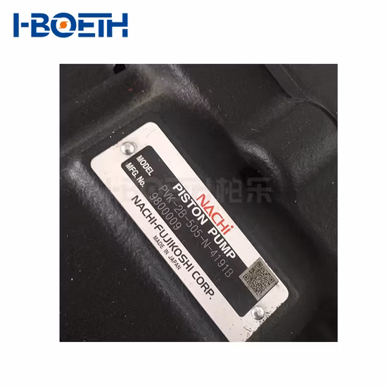 NACHI Pvk-2b-505 High Pressure Gear Pump Kits Hydraulic Motor Parts for Excavator