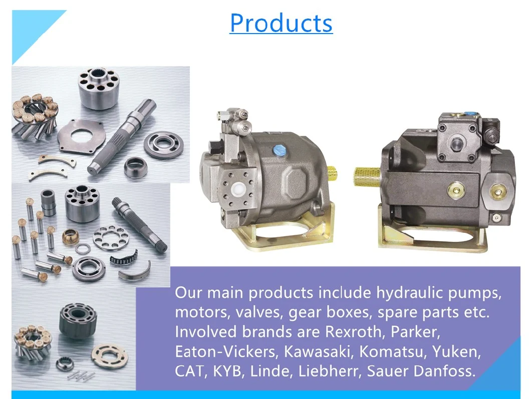 Replacement Yuken A16/A22/A37/A45/A56/A70/A90/A145 Hydraulic Pump Spare Parts